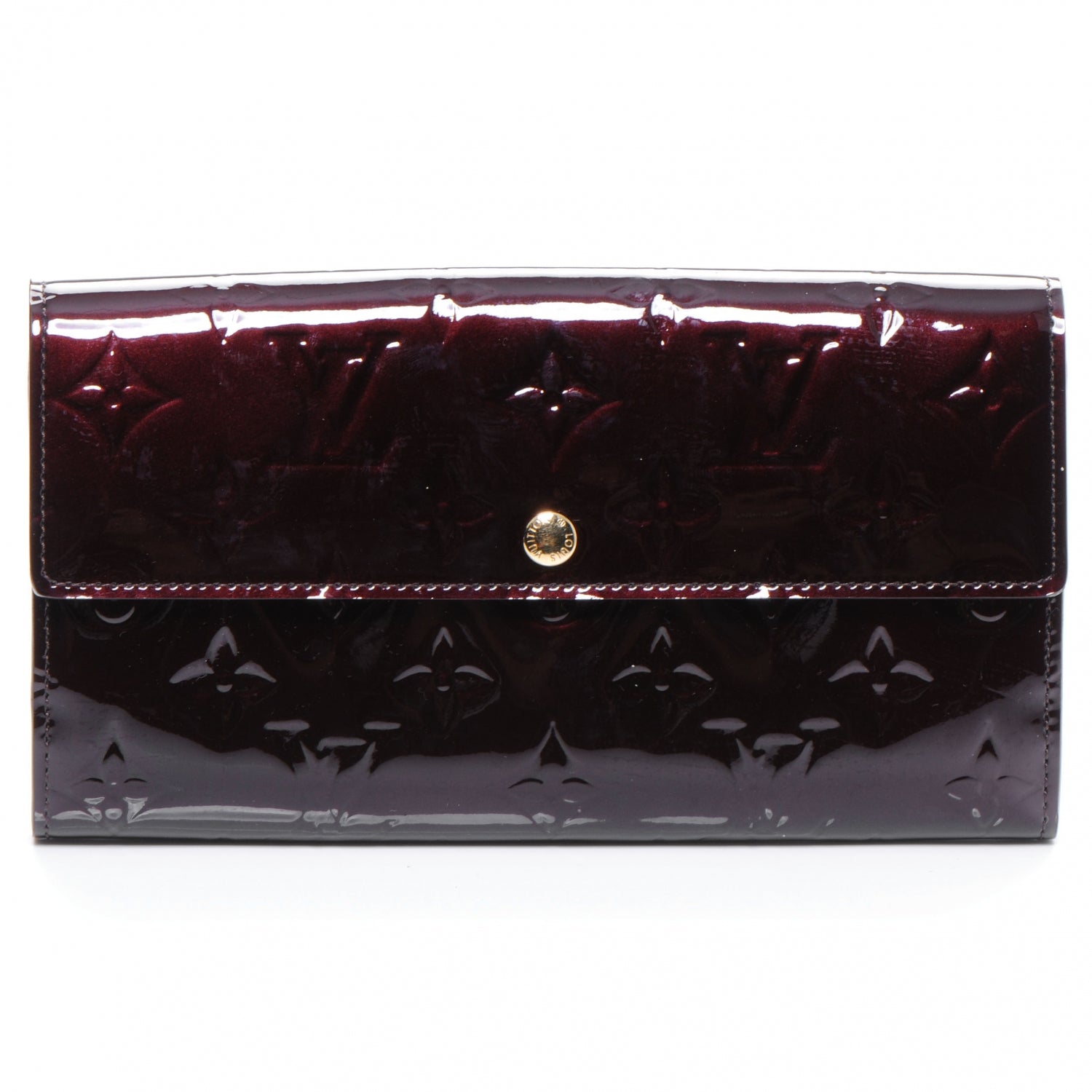 Louis Vuitton Vernis Sarah Wallet Amarante 1 of 6