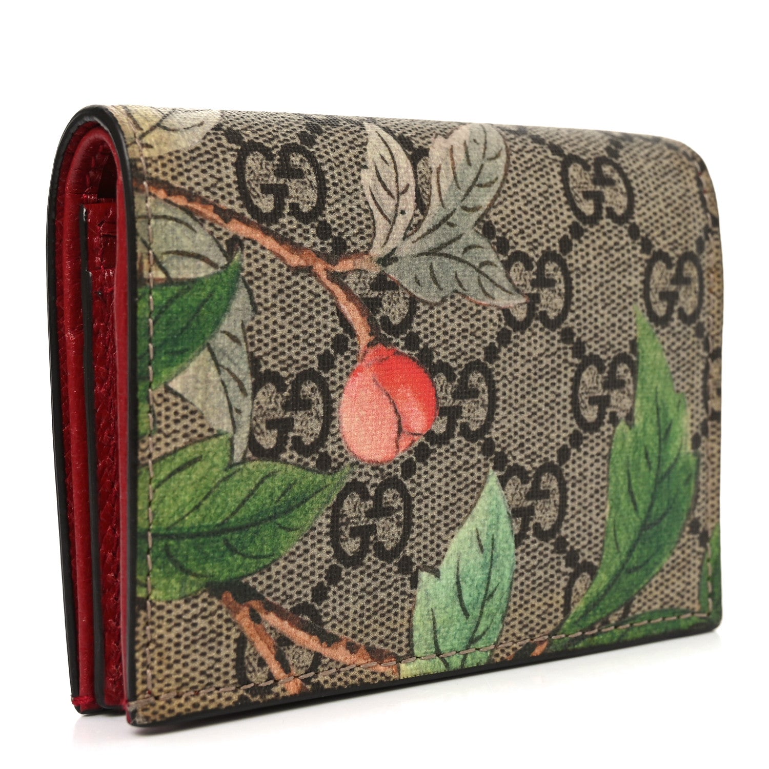 Givenchy 記念ギフトセット　赤＆緑　未使用保存品 Superb Condition ♡ GIVENCHY Olive Green x Red Card Case