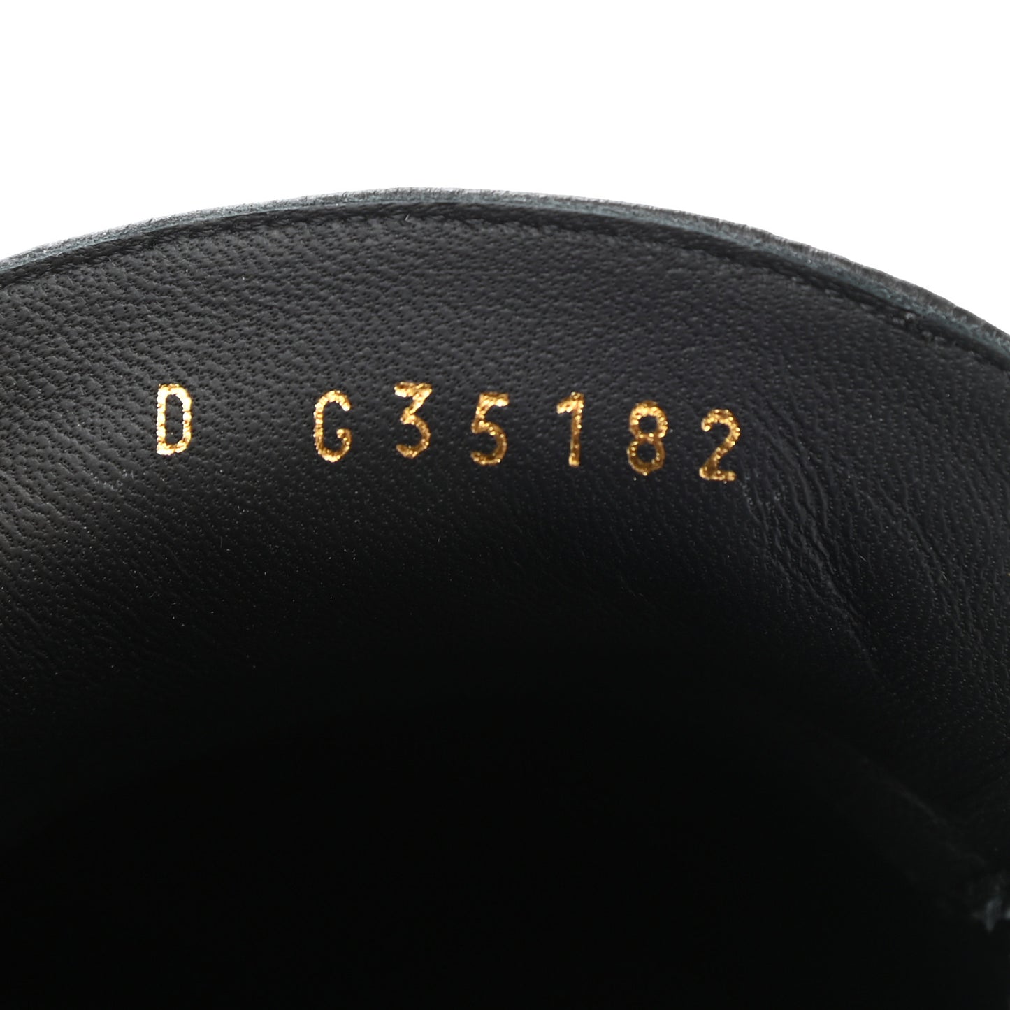 Calfskin CC Mocassin Loafers 38.5 Black