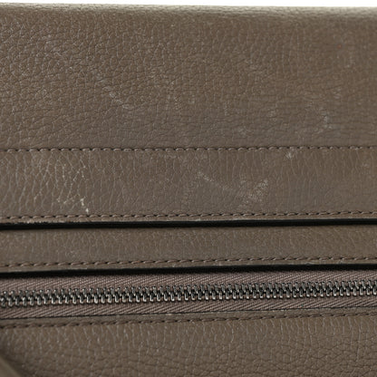 Celine Smooth Calfskin Suede Large Tri-Color Trapeze Brown 20 of 24