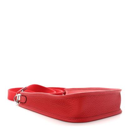 Hermes Taurillon Clemence Evelyne TPM Vermillion Rouge Vif 5 of 10