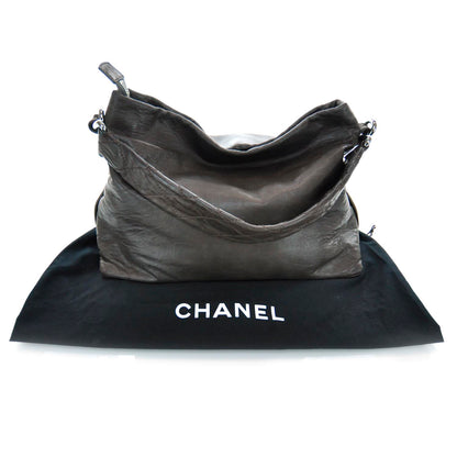 Chanel Quilted Lambskin 8 Knots Hobo Brown 3 of 11