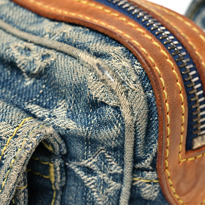 Louis Vuitton Monogram Denim Bum Bag Blue 16 of 17