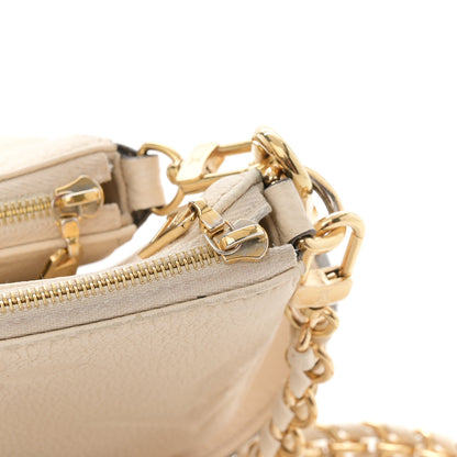 Louis Vuitton Empreinte Monogram Giant Multi Pochette Accessories Cream 17 of 18