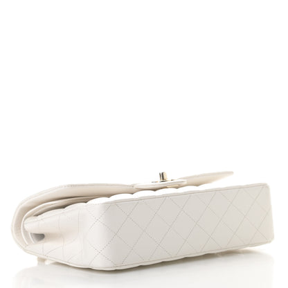 Chanel Caviar Quilted Medium Double Flap White 4 of 11