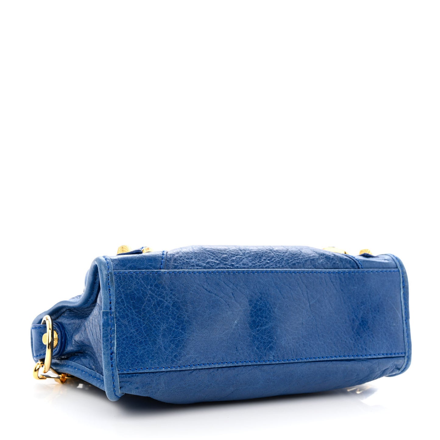 Agneau Giant 12 Gold Hardware Mini City Bleu Lazuli