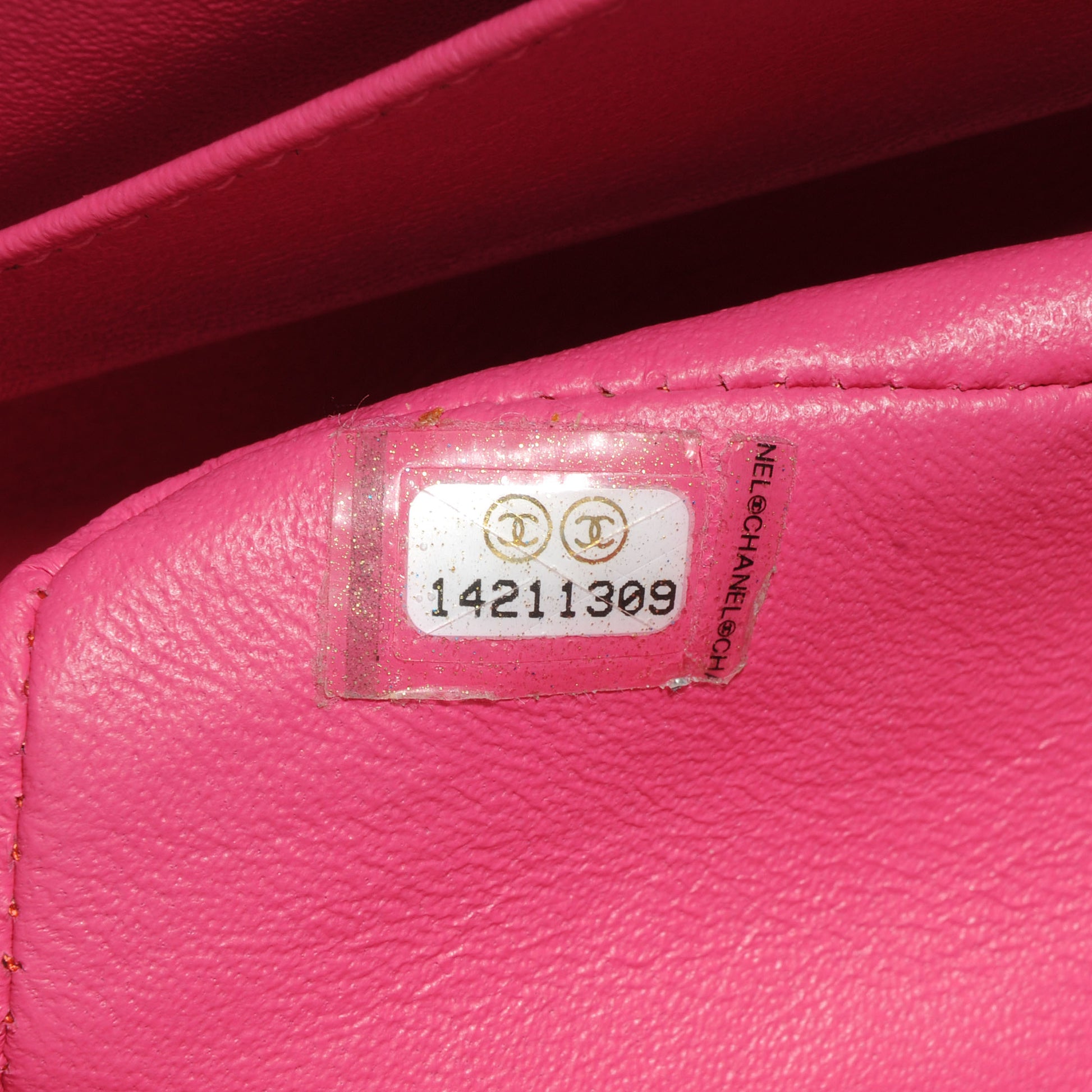 Chanel Patent Quilted Medium Double Flap Pink 9 of 10