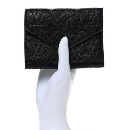 Louis Vuitton Empreinte Victorine Wallet Black 2 of 6