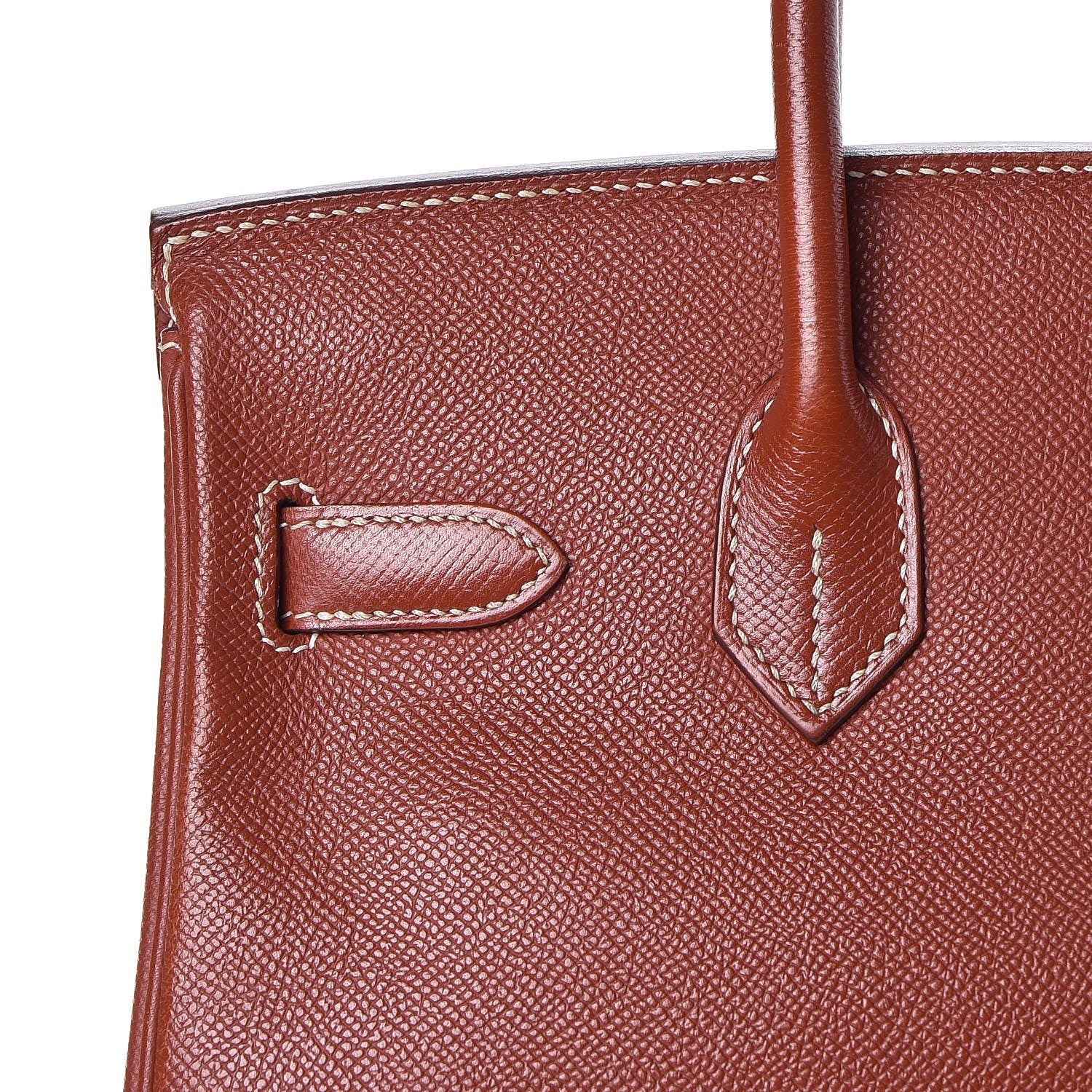 Hermes Epsom Birkin 30 Brique 26 of 38