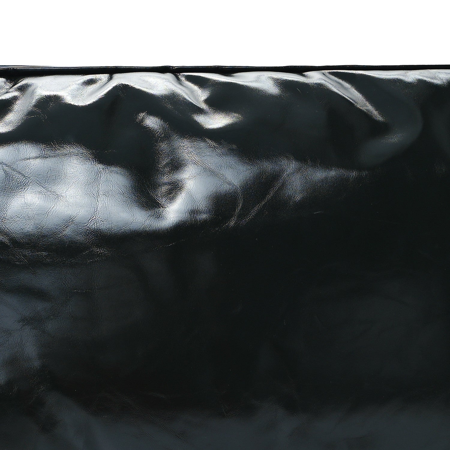 Bottega Veneta Patent Large Pillow Pouch Emerald Green 8 of 10