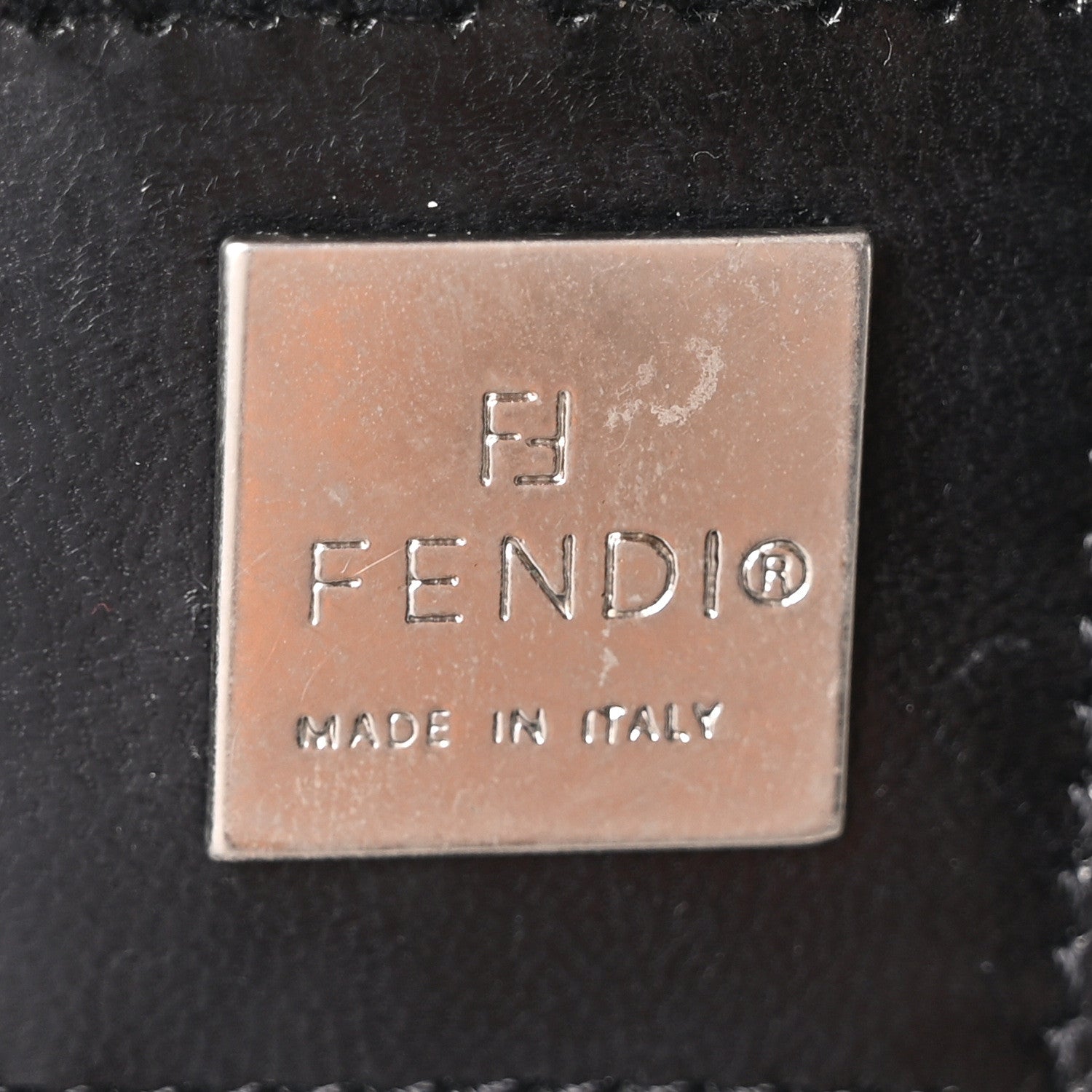 Fendi Neoprene Mama Baguette Black 6 of 9