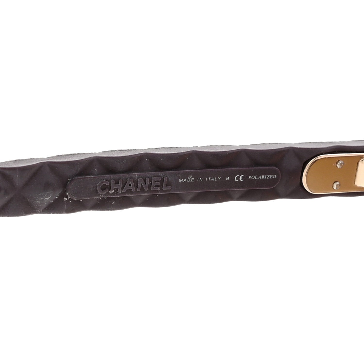 Chanel Acetate Quilted Polarized Butterfly CC Sunglasses 5288-Q Tortoise 5 of 11
