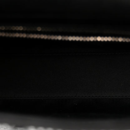 Christian Dior Satin Crystal Cannage Mini Lady Dior Black 5 of 11