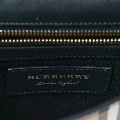 Burberry Haymarket Check Small Loxley Crossbody Bright Toffee 6 of 9