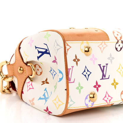 Louis Vuitton Monogram Multicolor Beverly MM White 9 of 10