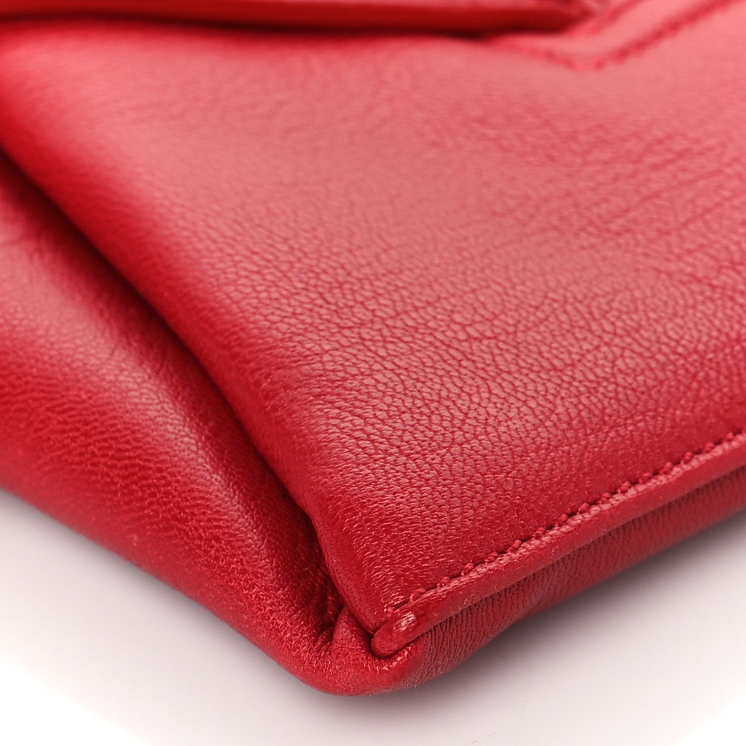 Givenchy Sugar Goatskin Medium Antigona Envelope Clutch Red 9 of 10