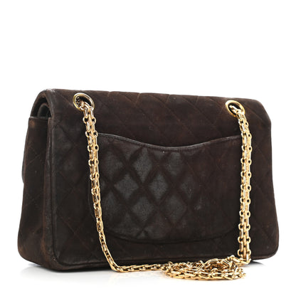 Chanel Suede Quilted 2.55 Reissue 225 Flap Brown 3 of 15