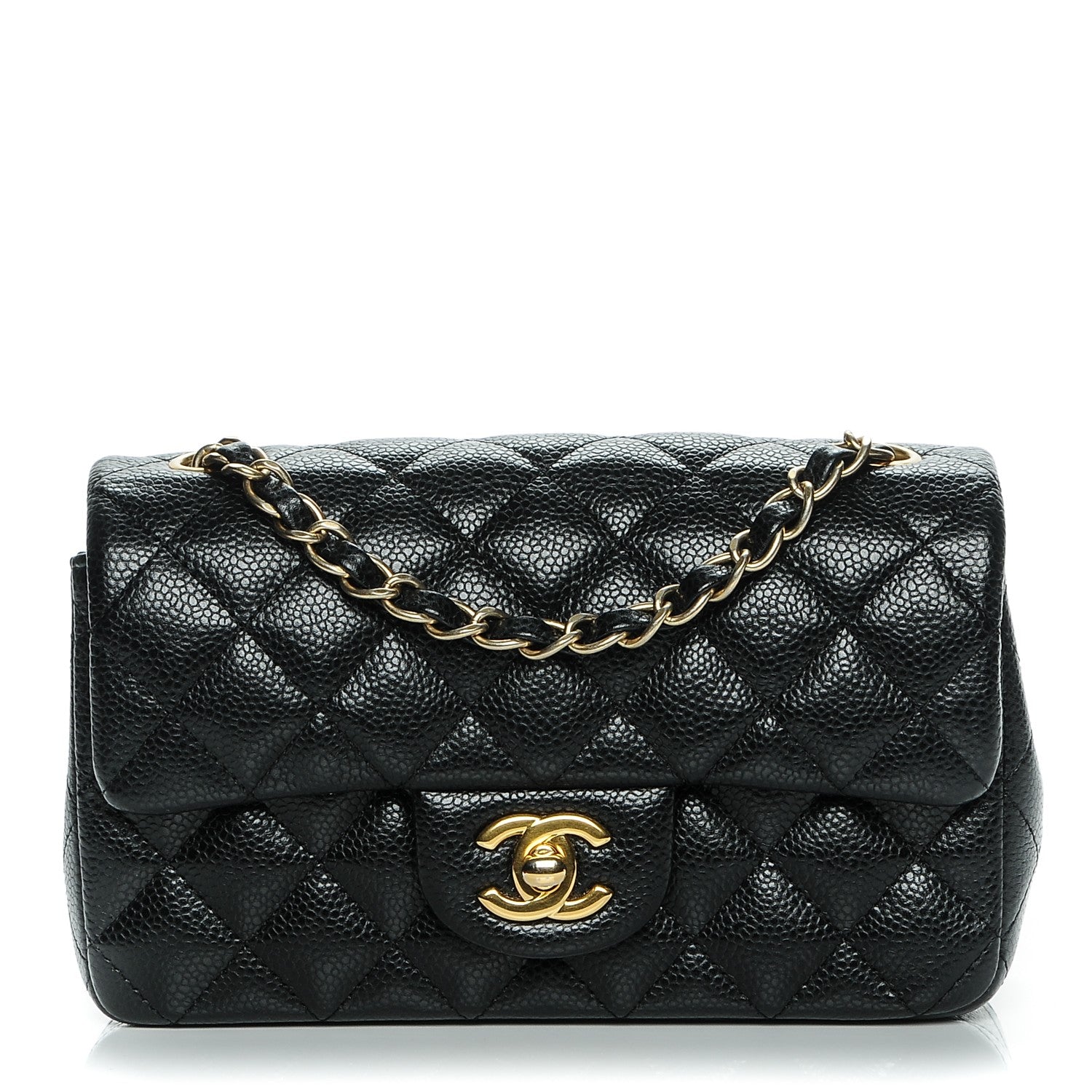 Chanel Caviar Quilted Mini Rectangular Flap Black 1 of 7