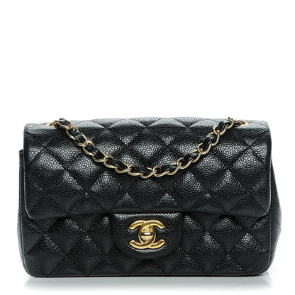 Chanel Caviar Quilted Mini Rectangular Flap Black 1 of 7