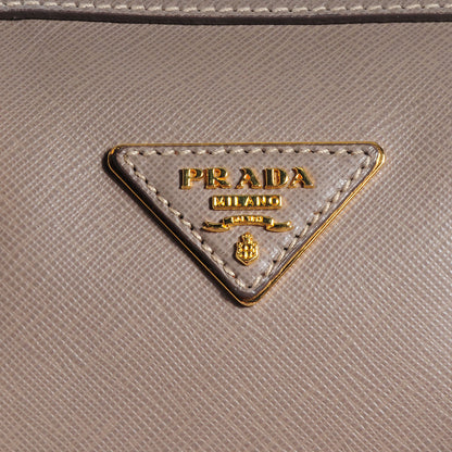 Prada Saffiano Lux Bowler Argilla 5 of 12