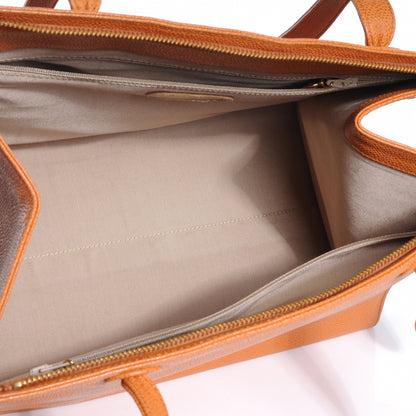Chanel Caviar CC Shoulder Bag Orange 7 of 9