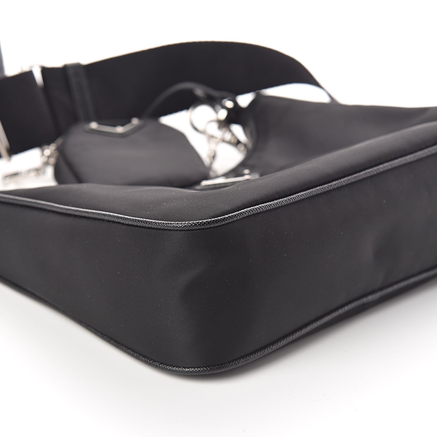 Prada Nylon Re-Edition 2005 Shoulder Bag Black 7 of 9