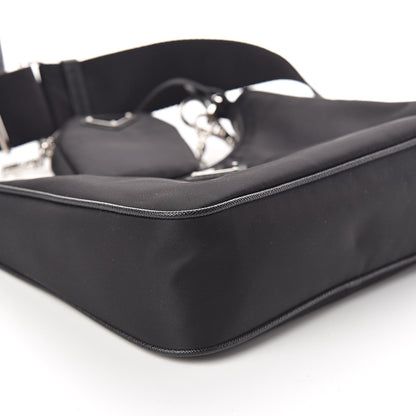 Prada Nylon Re-Edition 2005 Shoulder Bag Black 7 of 9