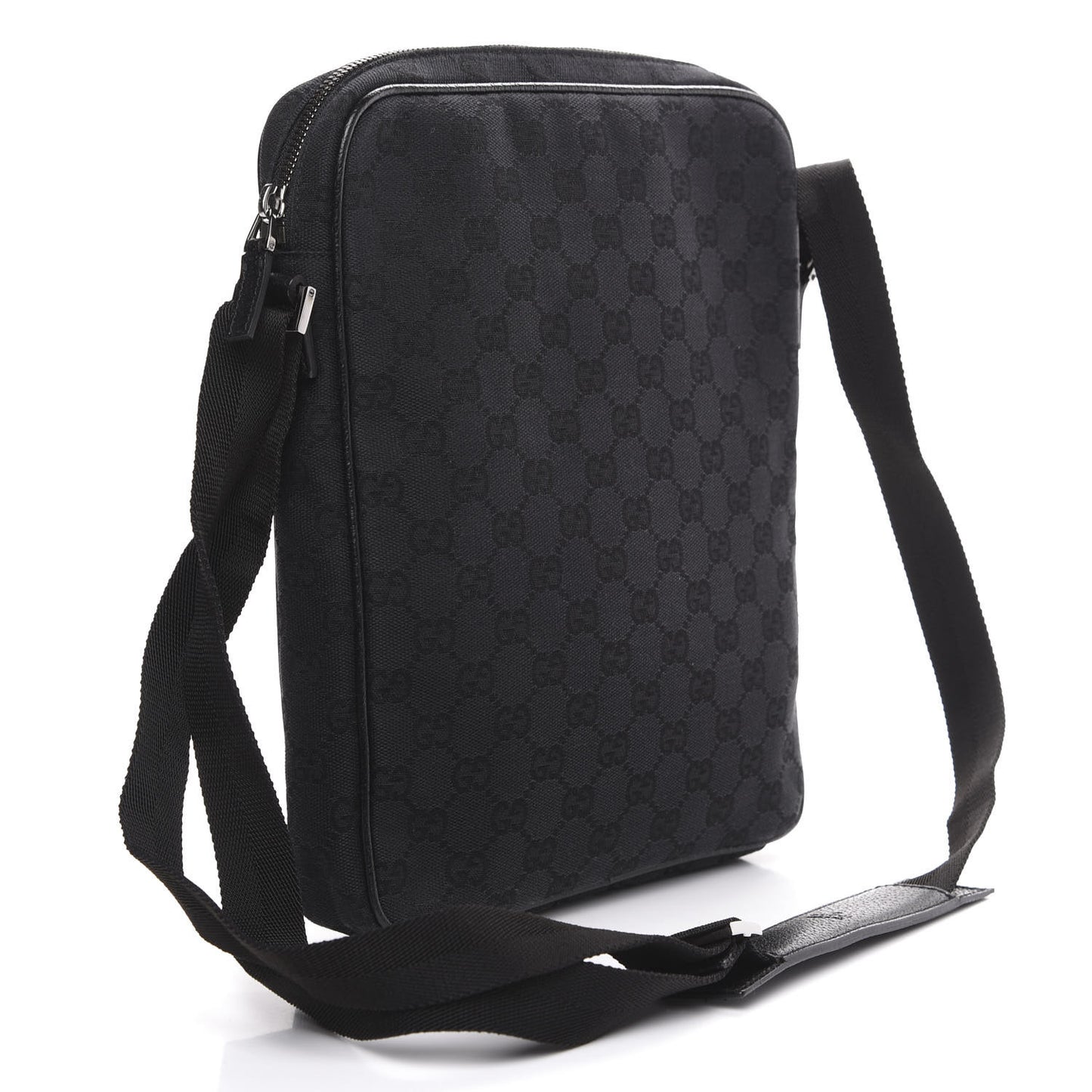 Monogram Messenger Bag Black