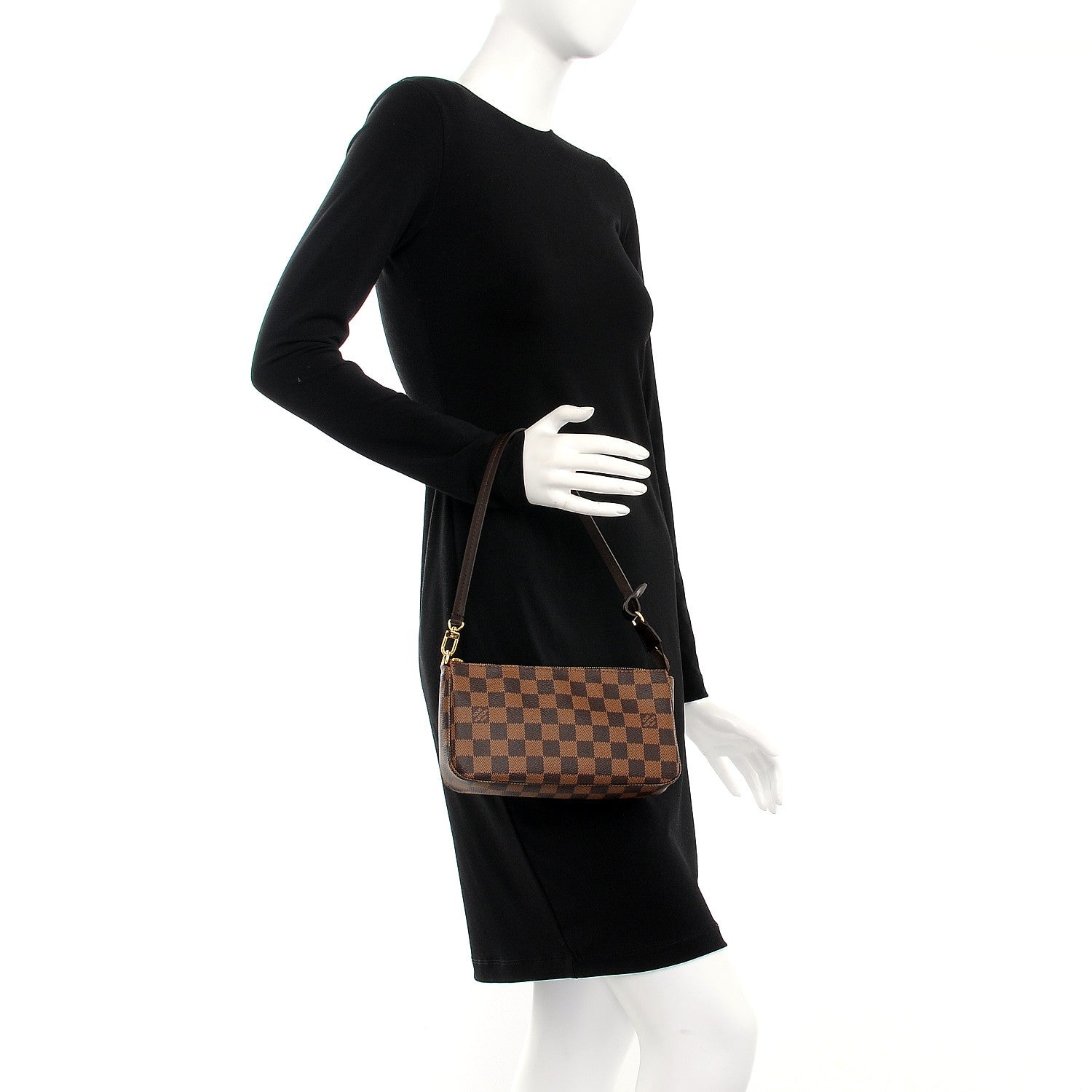 Louis Vuitton Damier Ebene Pochette Accessories NM 2 of 7