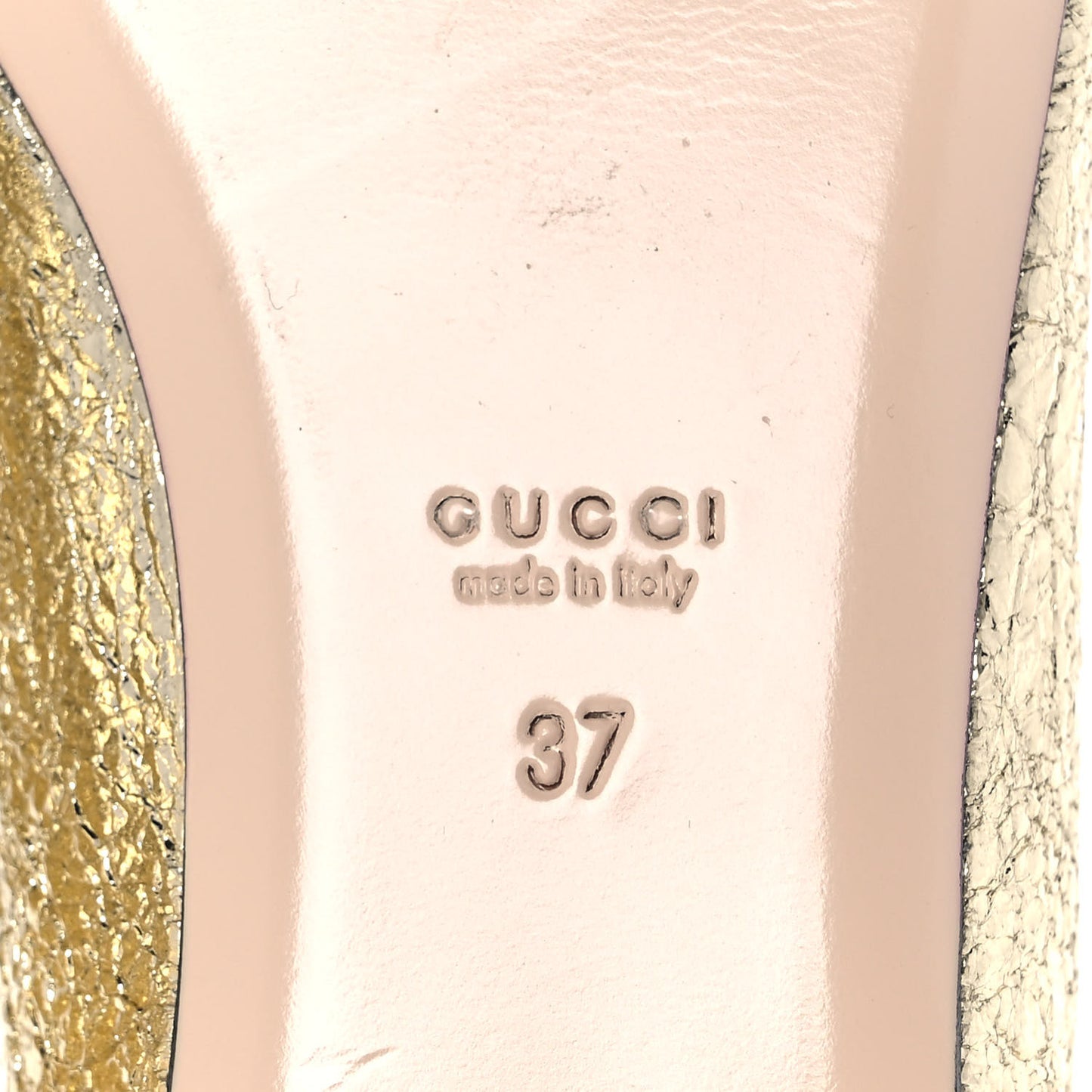 Galassia GG Marmont Fringe Flats 37 Platino