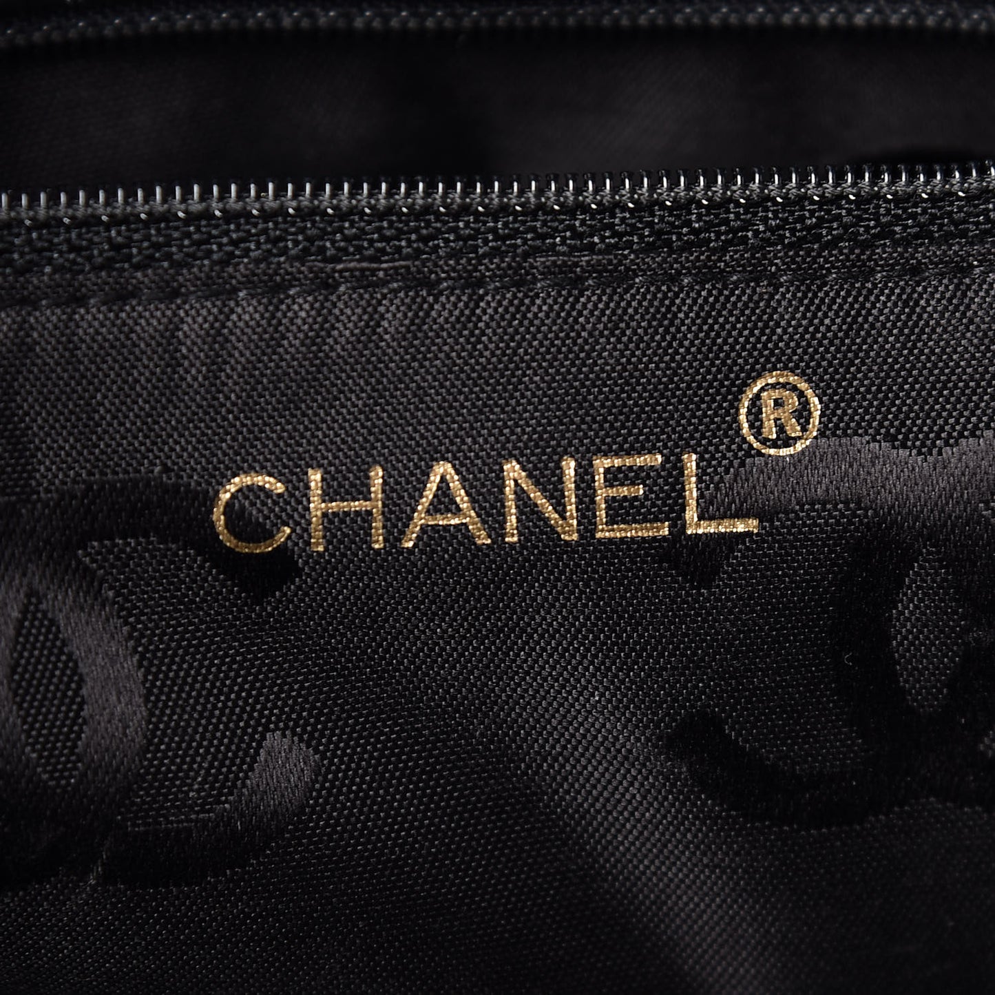 Lambskin Double Stitch Quilted Tote Black