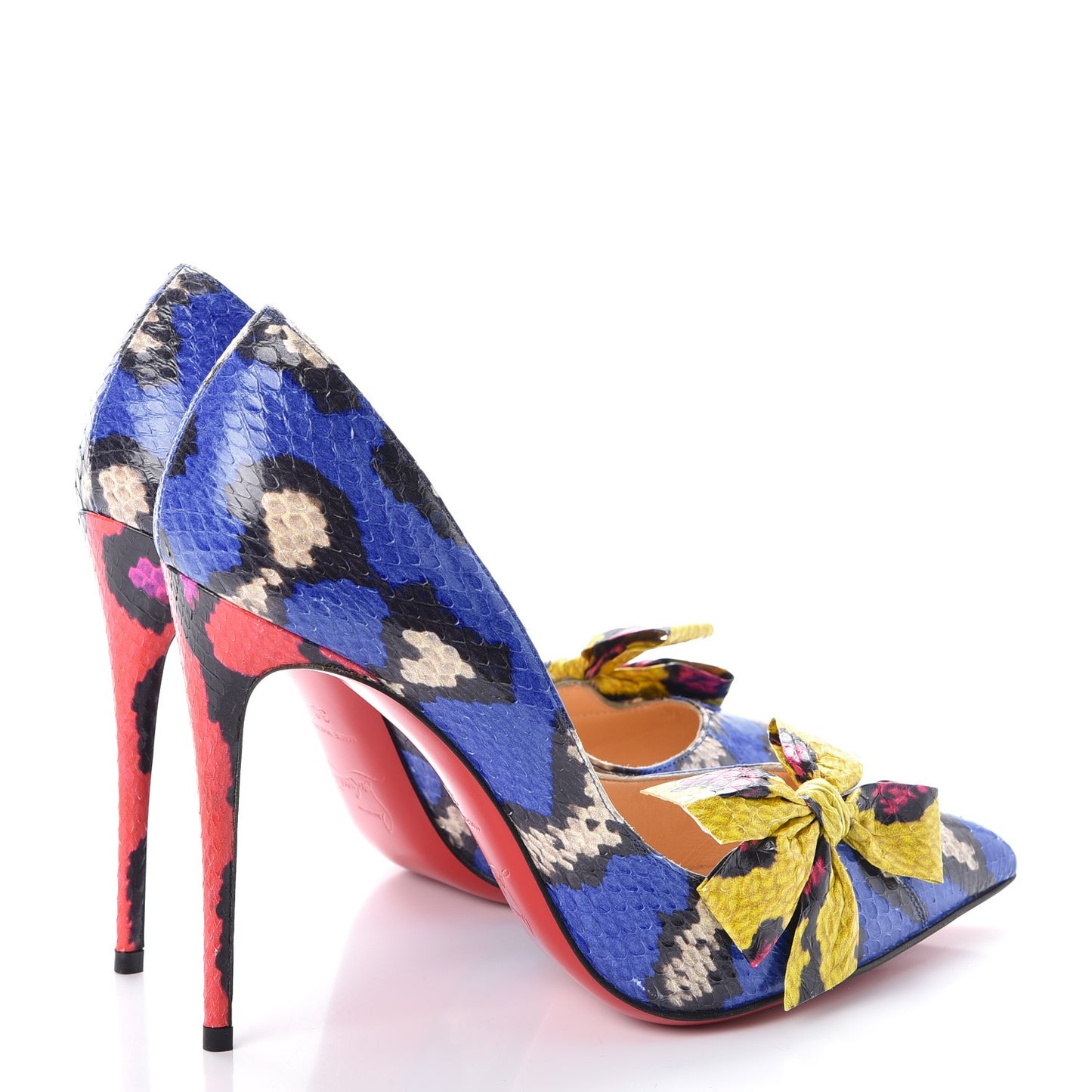 Ayers Watersnake Madame Menodo 100 Pumps 38 Version Blue