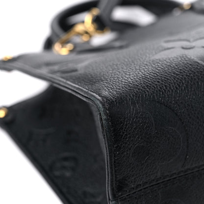 Louis Vuitton Empreinte Monogram Giant Onthego PM Black 9 of 16