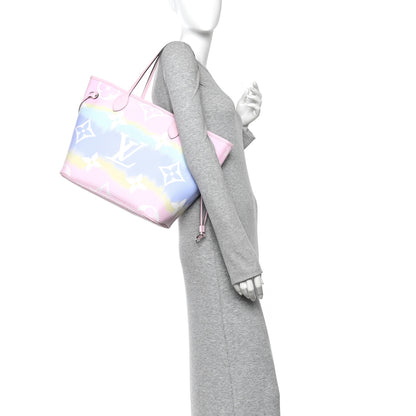 Louis Vuitton Monogram Escale Neverfull MM Pastel 2 of 13