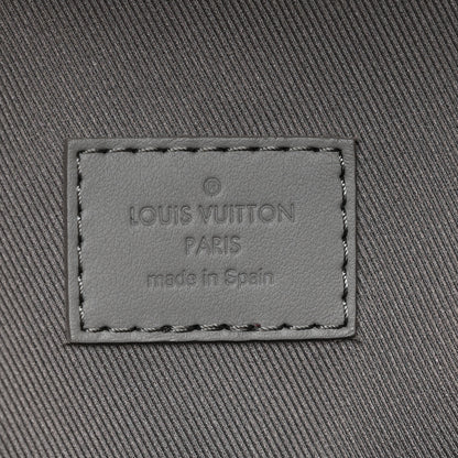 Louis Vuitton Grained Calfskin Aerogram Takeoff Backpack Grey 6 of 10