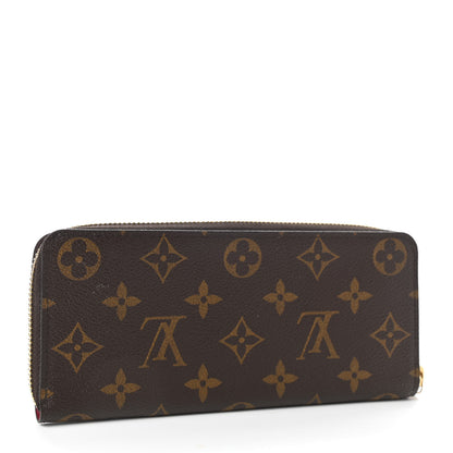 Louis Vuitton Monogram Clemence Wallet Fuchsia 3 of 9