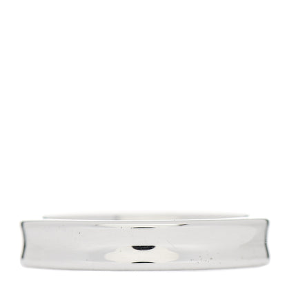 Tiffany Sterling Silver Narrow 1837 Band Ring 53 6.5 3 of 4