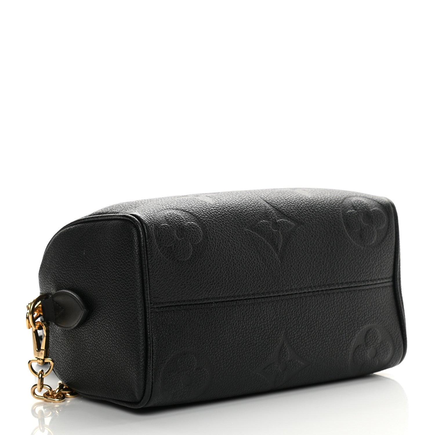 Louis Vuitton Empreinte Monogram Giant Speedy Bandouliere 20 Black 4 of 11