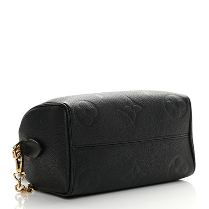 Louis Vuitton Empreinte Monogram Giant Speedy Bandouliere 20 Black 4 of 11