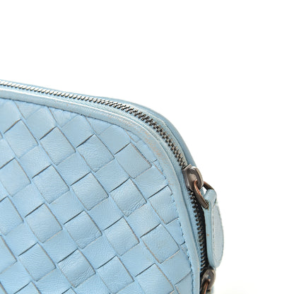 Bottega Veneta Nappa Intrecciato Cosmetic Case Light Blue 12 of 16