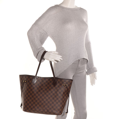 Louis Vuitton Damier Ebene Neverfull MM 2 of 8