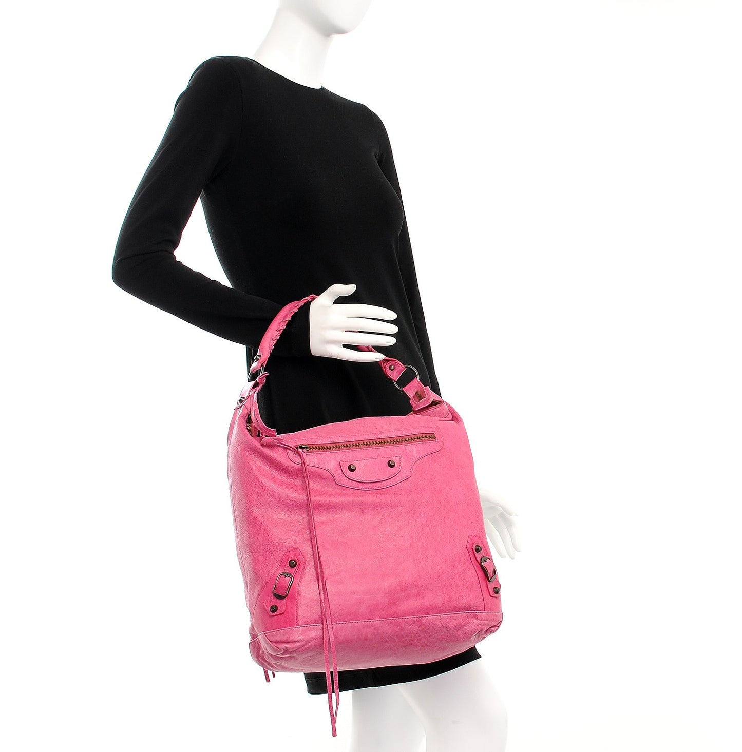 Agneau Classic Hardware Day Hobo Sorbet