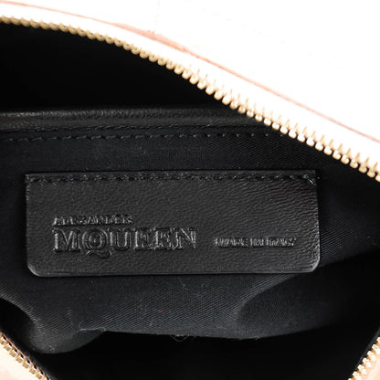 Alexander McQueen Patent Honeycomb De Manta Clutch Nude 6 of 7
