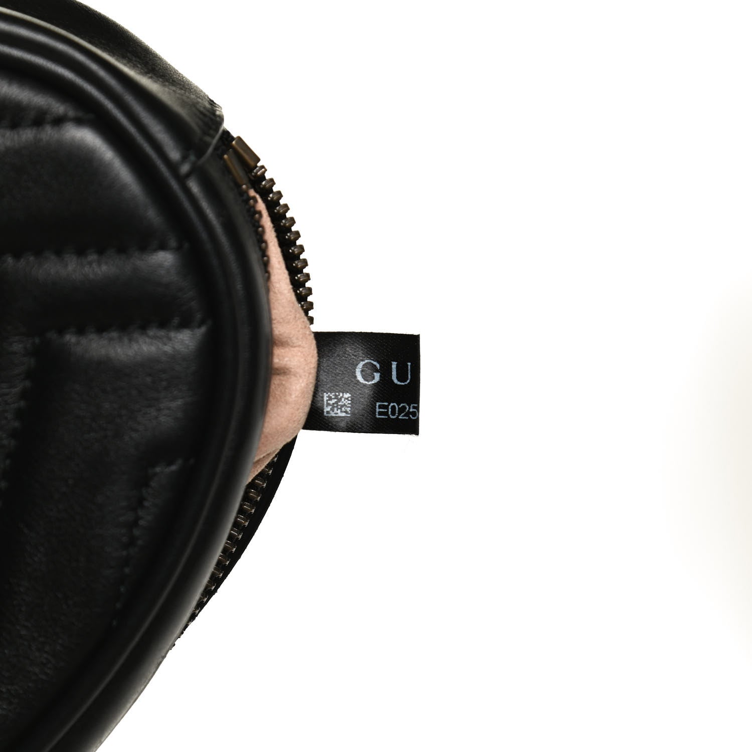 Gucci Calfskin Matelasse GG Marmont Belt Bag 95 38 Black 8 of 11