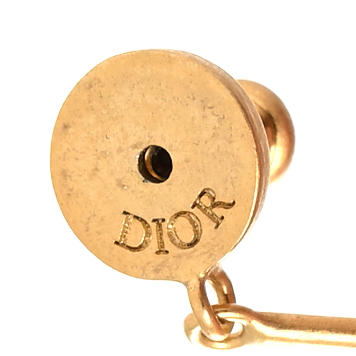 Christian Dior Pearl Star J'adior Drop Earrings Gold 4 of 4