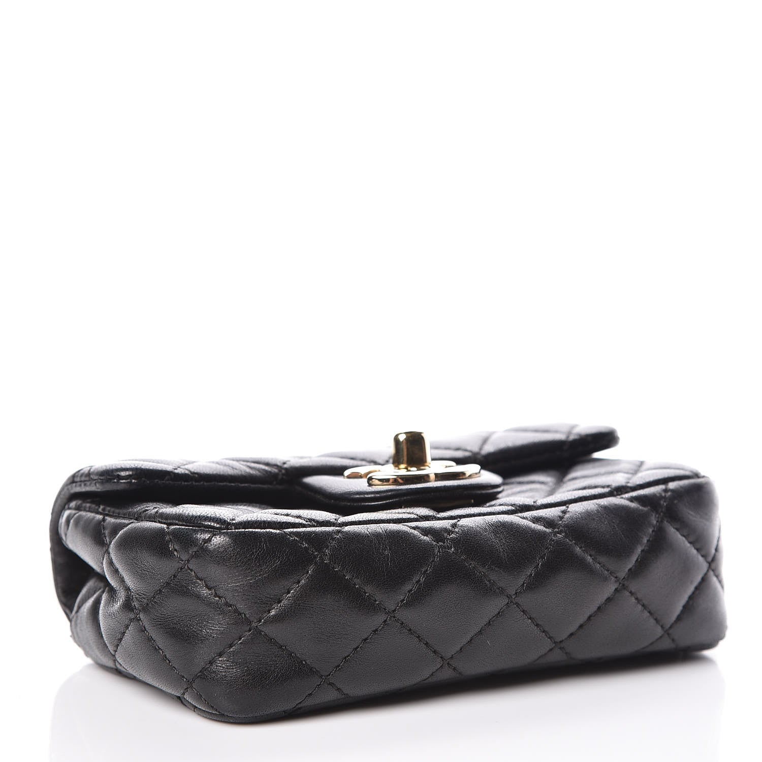 Chanel Lambskin Quilted Extra Mini Flap Heart Valentine Charms Black 4 of 10