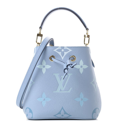 Louis Vuitton Empreinte Monogram Giant By The Pool Neonoe BB Summer Blue 1 of 11