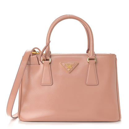 Prada Saffiano Vernice Mini Galleria Double Zip Tote Orchidea 1 of 11
