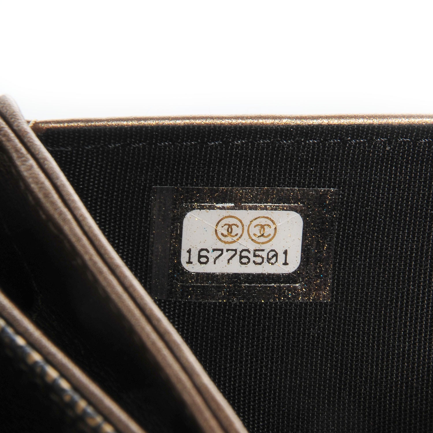Chanel Caviar CC French Wallet Khaki 7 of 8
