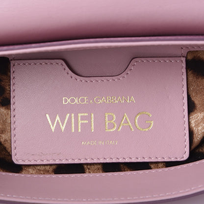 Dolce & Gabbana Calfskin Media Wifi Shoulder Bag Pink 6 of 10